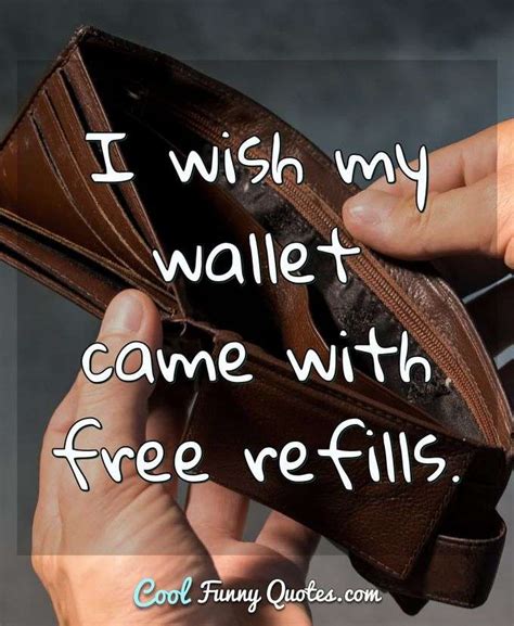 funny wallet quotes for him